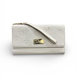 Swarovski White Travel Wallet Wristlet